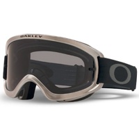 Oakley XS O-Frame 2.0 Pro Goggles Silver Chrome w/Dark Grey Hi Impact Lens