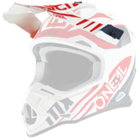 Oneal Replacement Peak for 2020 2 SRS Spyde 2.0 White/Blue/Red Helmet