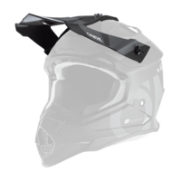 Oneal Replacement Peak for 2020 2 SRS Slick Black/Grey Youth Helmet