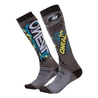 Oneal 2023 Pro MX Villain Grey/Multi Socks