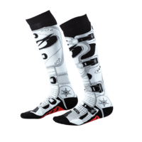 Oneal 2023 Pro MX RDX Black/White Socks