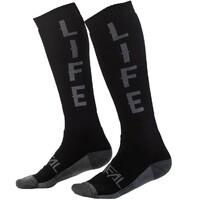 Oneal 2023 Pro MX Ride Life Black/Grey Socks