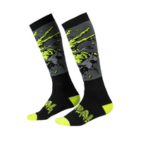 Oneal 2023 Pro MX Zombie Black/Green Socks