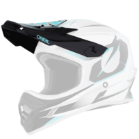 Oneal Replacement Peak for 2020 3 SRS Riff Teal Youth Helmet