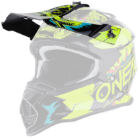Oneal Replacement Peak for 2020 3 SRS Villain Yellow Youth Helmet