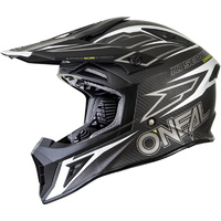 Oneal 2019 10 SRS Race Carbon Black/Yellow Helmet