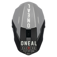 Oneal 2021 Replacement Peak for 3 Series Helmets Dirt Black/Grey
