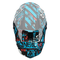 Oneal Replacement Peak for 2021 3 SRS Ride Black/Blue Helmet