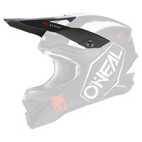 Oneal Replacement Peak for 2023 3 SRS Hexx V.23 Black/White Helmet