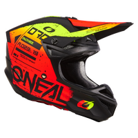 Oneal 2024 5 SRS Scarz V.24 Black/Red/Yellow Helmet