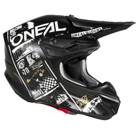 Oneal 2023 5 SRS Attack V.23 Black/White Helmet