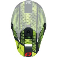 Oneal 2021 Replacement Peak for 5 Series Helmets Covert Charcoal/Neon Yellow