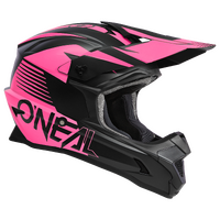Oneal 2024 1 SRS Stream V.23 Black/Pink Youth Helmet