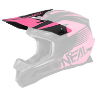 Oneal Replacement Peak for 2023 1 SRS Stream V.23 Black/Pink Helmet