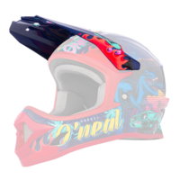 Oneal Replacement Peak for 2022 1 SRS Rex Multi Youth Helmet