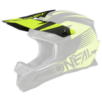 Oneal Replacement Peak for 2023 1 SRS Stream V.23 Black/Neon Yellow Youth Helmet