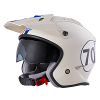 Oneal 2024 Volt Herbie V.24 White/Red/Blue Helmet