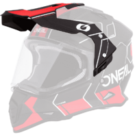 Oneal Replacement Peak for 2020 Sierra II Comb Black/Red Helmets