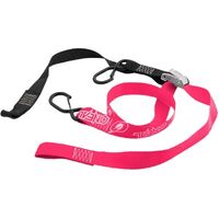 Oneal DLX Tie Downs 1 1/2" w/Soft Loop & Secure Hook Black/Hot Pink