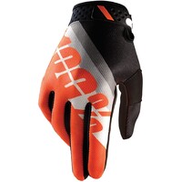 100% Ridefit Gloves Slant Orange