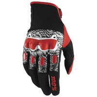 100% Derestricted Dual Sport Gloves Black/White/Red