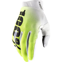 100% Ridefit Korp Yellow Gloves
