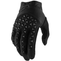 100% Airmatic Black/Charcoal Gloves