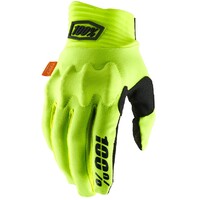 100% Cognito Gloves Fluro Yellow/Black