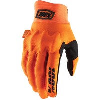 100% Cognito Gloves Fluro Orange/Black