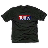 100% Old School Black T-Shirt