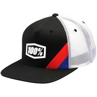 100% Cornerstone Youth Trucker Hat Black