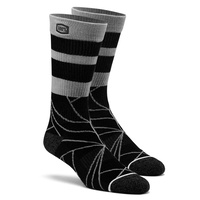 100% Fracture Athlete Socks Black
