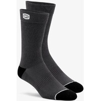 100% Solid Casual Socks Grey