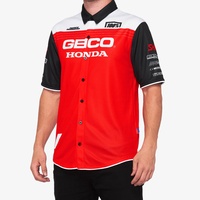 100% Blitz Geico/Honda Pit Red Shirt