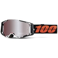 100% Armega Goggles Blacktail w/HiPER Silver Mirror Lens