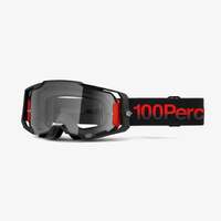 100% Armega Goggles Tzar w/Clear Lens