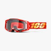 100% Armega Goggles Nuketown w/Clear Lens