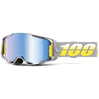 100% Armega Goggles Complex w/Mirror Blue Lens