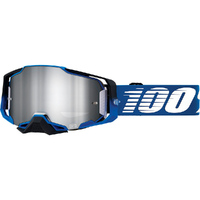 100% Armega Goggles Rockchuck w/Flash Silver Lens