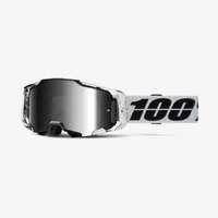 100% Armega Goggles Atac w/Mirror Silver Lens