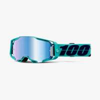 100% Armega Goggles Esterel w/Mirror Blue Lens