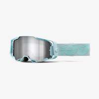 100% Armega Goggles Fargo w/Mirror Silver Flash Lens