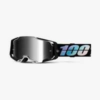100% Armega Goggles Krisp w/Mirror Silver Lens