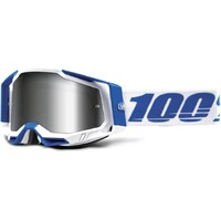100% Racecraft2 Goggles Isola w/Flash Silver Lens