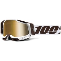 100% Racecraft2 Goggles Snowbird w/True Gold Lens