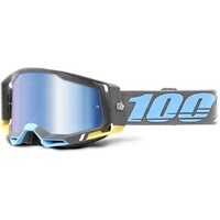 100% Racecraft2 Goggles Trinidad w/Mirror Blue Lens