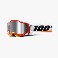100% Racecraft2 Goggles Arsham w/Mirror Silver Flash Lens