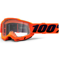 100% Accuri2 OTG Goggles Orange w/Clear Lens