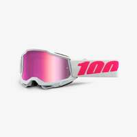 100% Accuri2 Youth Goggles Keetz w/Mirror Pink Lens