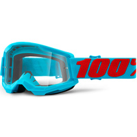 100% Strata2 Goggles Summit w/Clear Lens